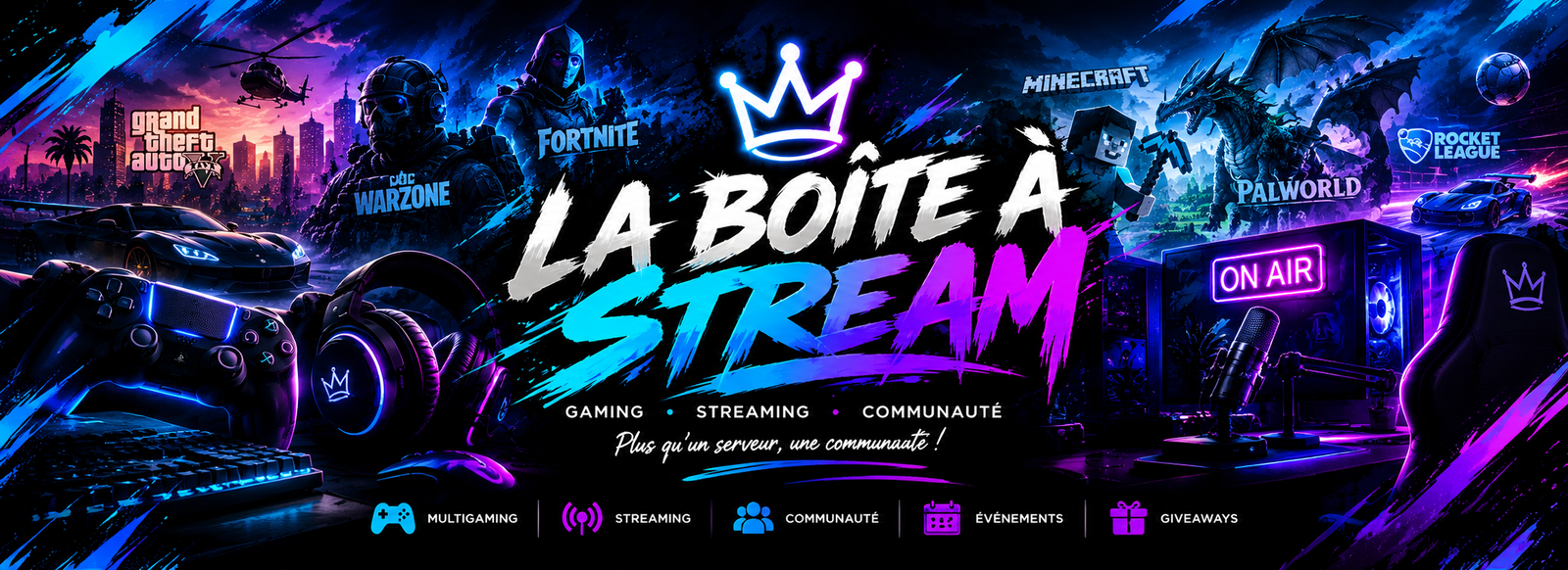 La Boîte à Stream - Serveur Discord