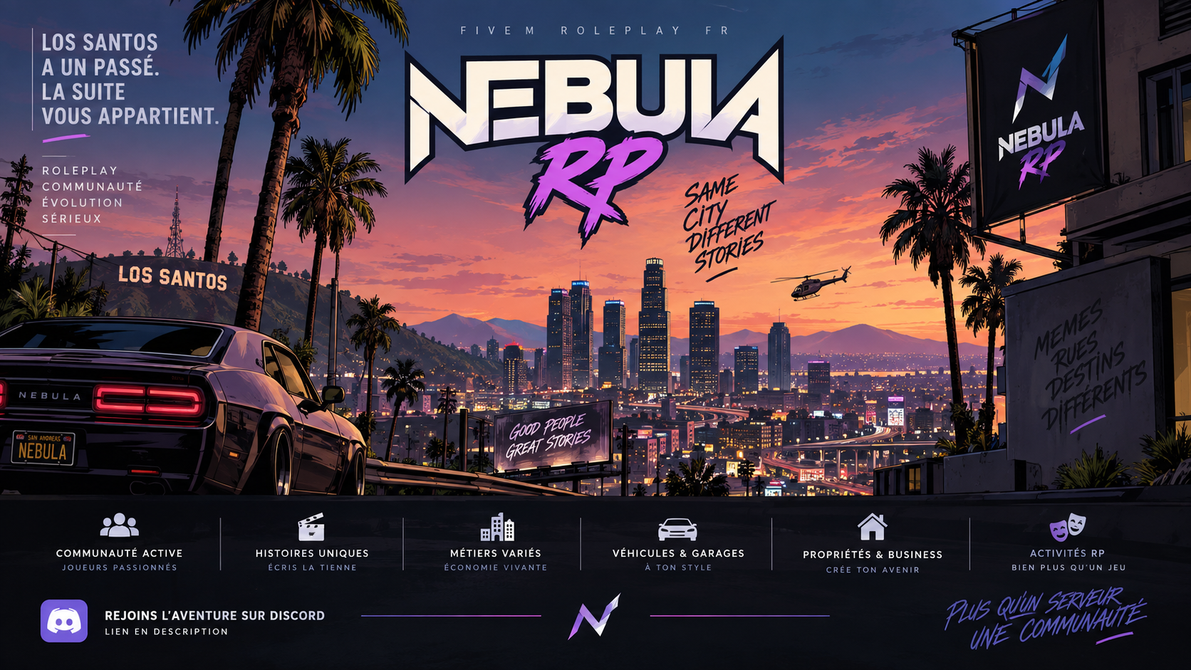 Nebula RP - Serveur GTA