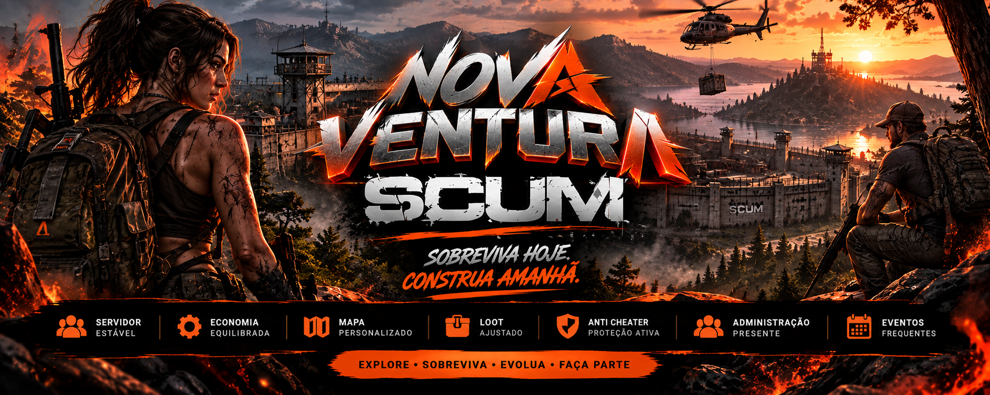 Nova Ventura Scum - Servidor Scum