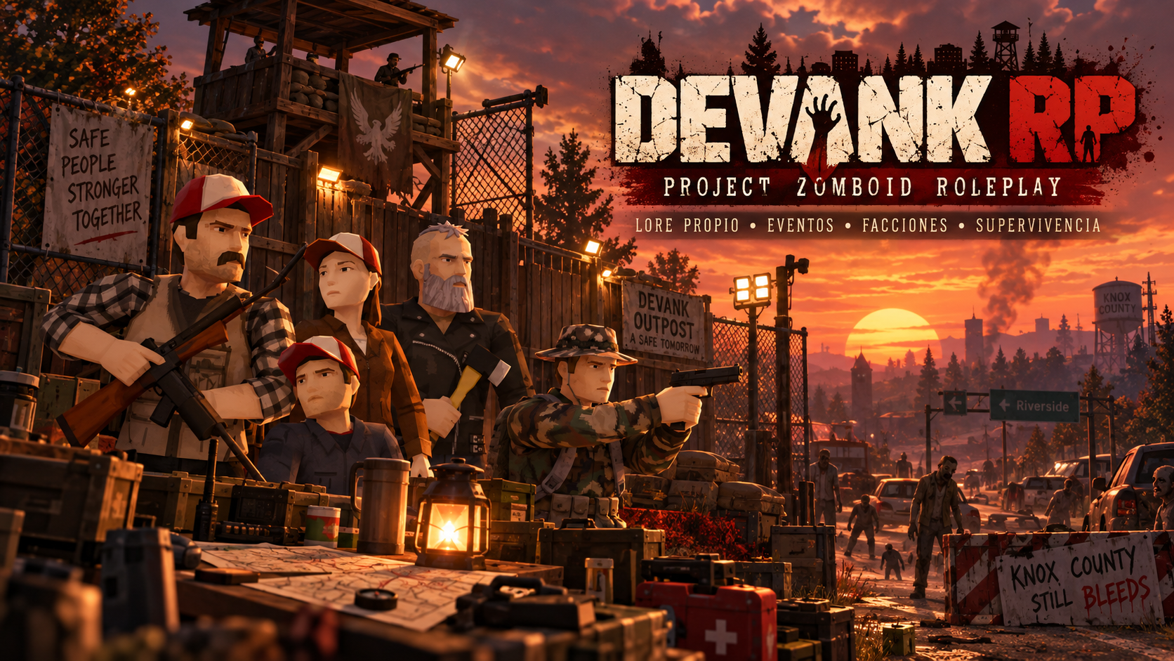 Devank RP - Servidor Project Zomboid