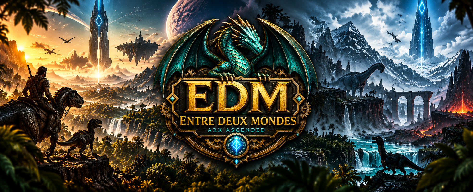 [FR] ENTRE DEUX MONDES | PvE • Quêtes • Économie - Serveur ARK Survival Ascended