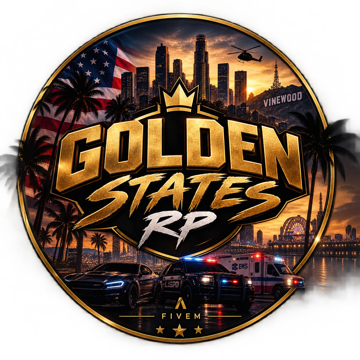 Golden States RP - Serveur GTA