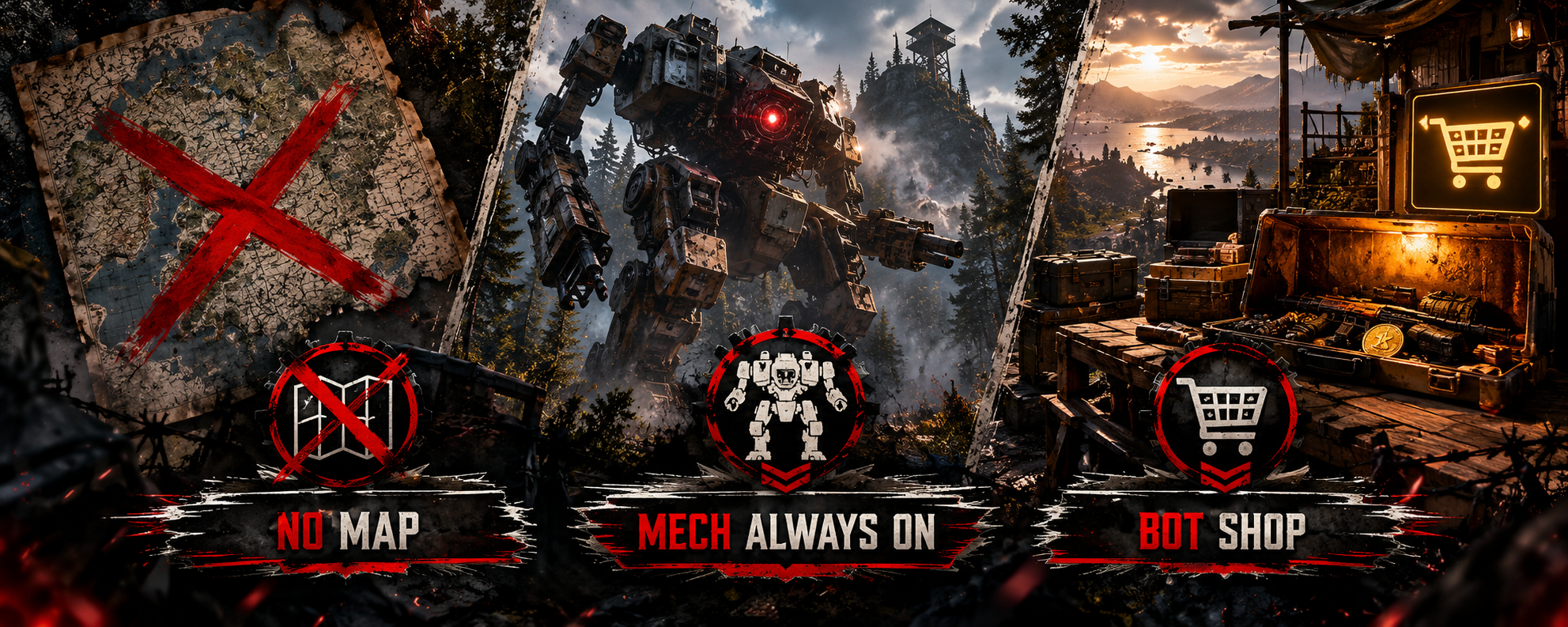 [Old Pricks PvE] x3 Puppets • Custom loot • Mechs ON • No Map • Bot shop - Scum Server
