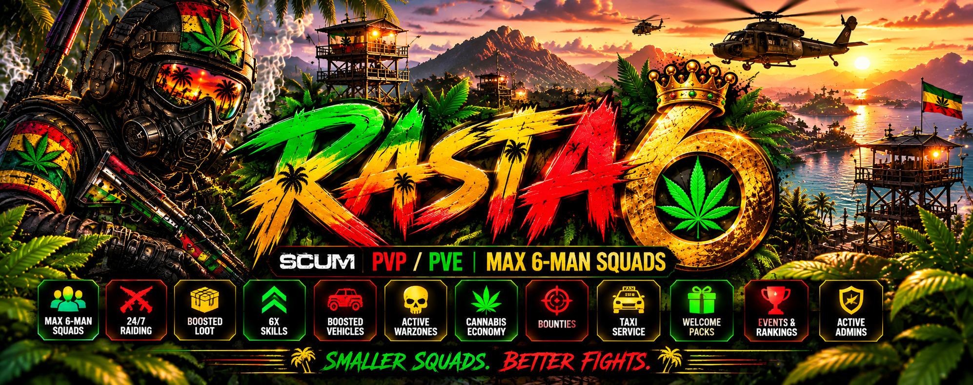 Rasta 6 - Scum Server