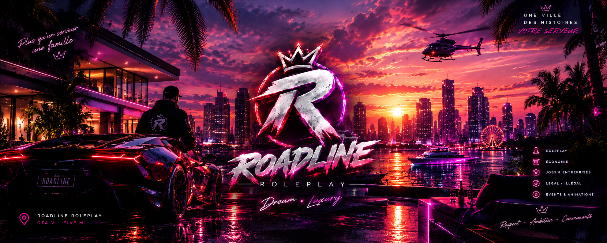 🆕 Roadline RP  - Serveur GTA