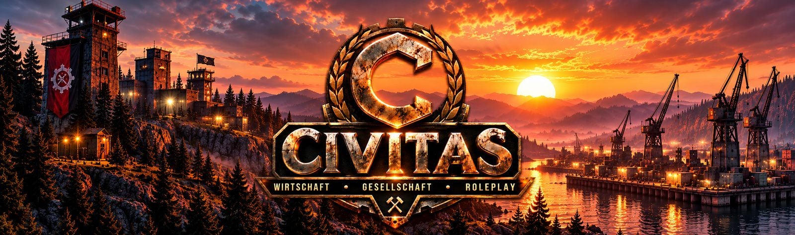 CIVITAS | 100% KI-ENTWICKELT | Wirtschaft & RP - Server Rust