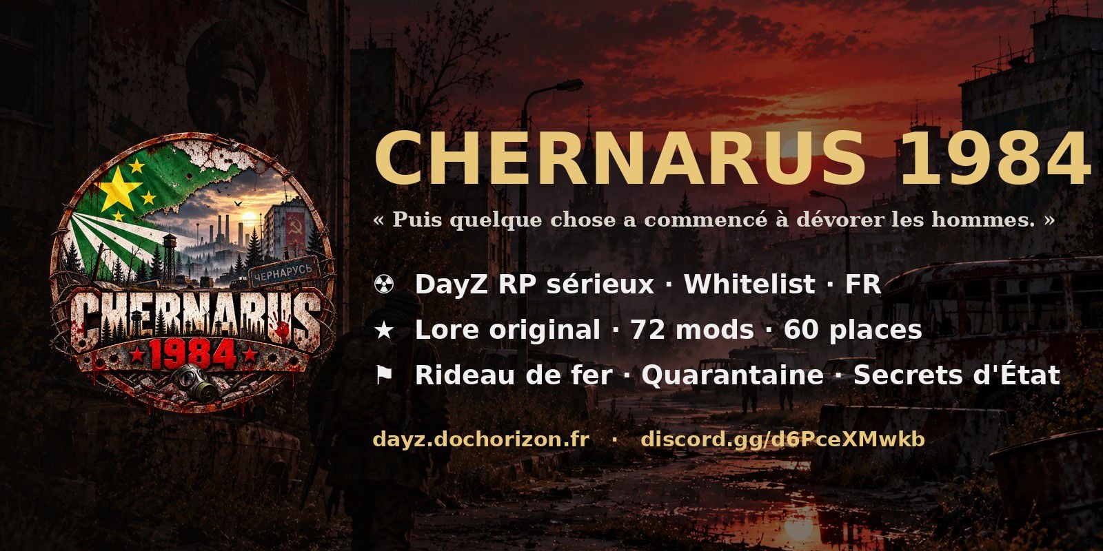 [FR] Chernarus 1984 - Serveur Dayz