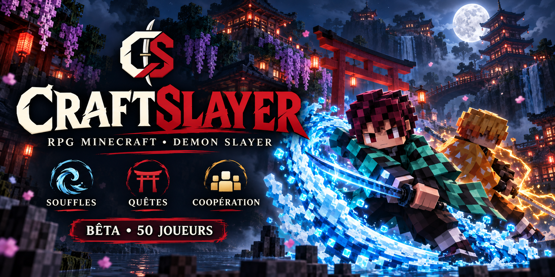 CraftSlayer • Demon Slayer RPG - Serveur Minecraft