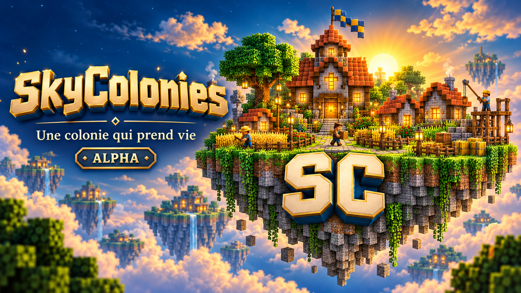 SkyColonies - Serveur Minecraft