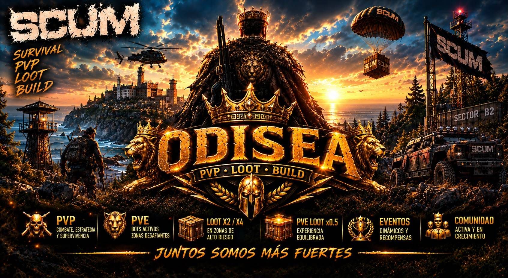 [ESP/LATAM] ODISEA - Servidor Scum