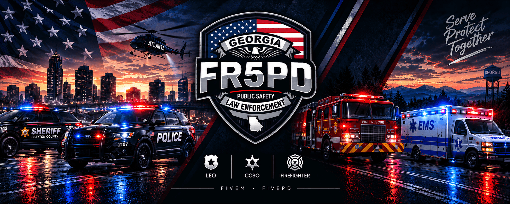 FR5PD - Georgia Roleplay - Serveur GTA