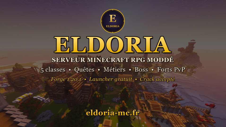 Eldoria - Serveur Minecraft