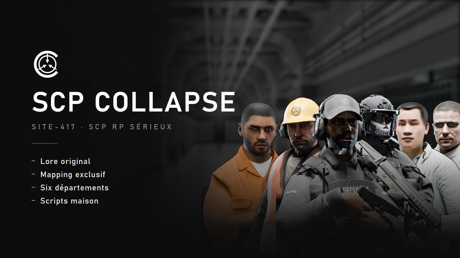 FR | SCP Collapse | Site-417 | Serious RP | Lore original - Serveur Garry's mod