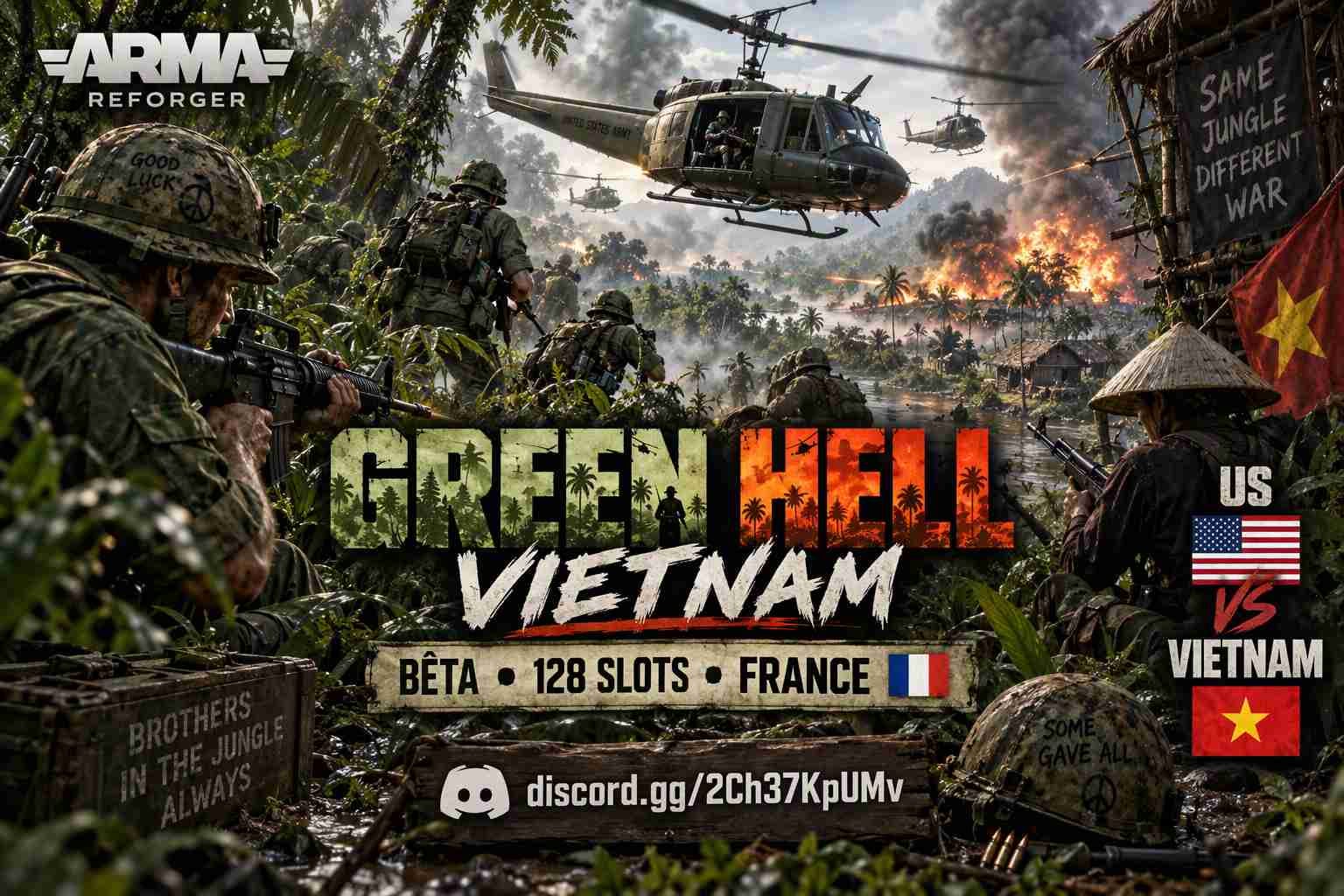 Green Hell Vietnam - Serveur Arma Reforger