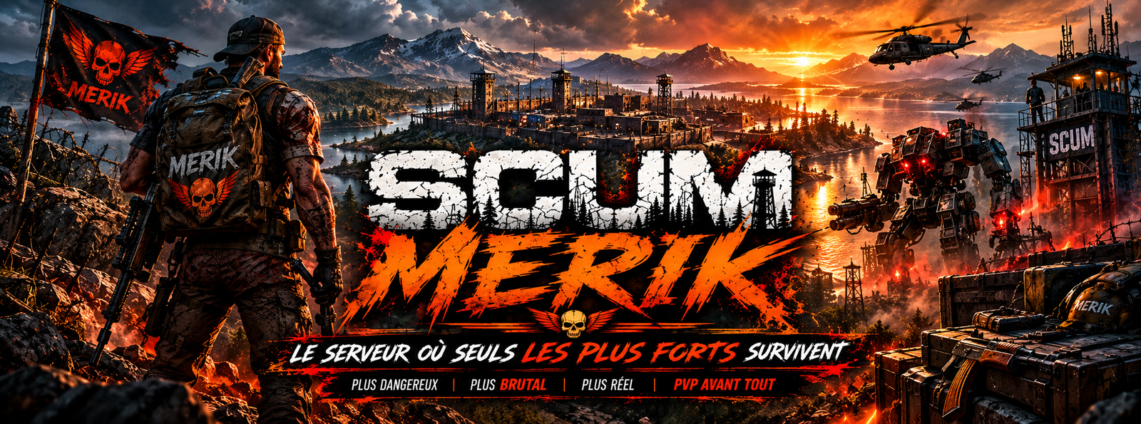 Merik Scum - x2 - Full PvP - Serveur Scum