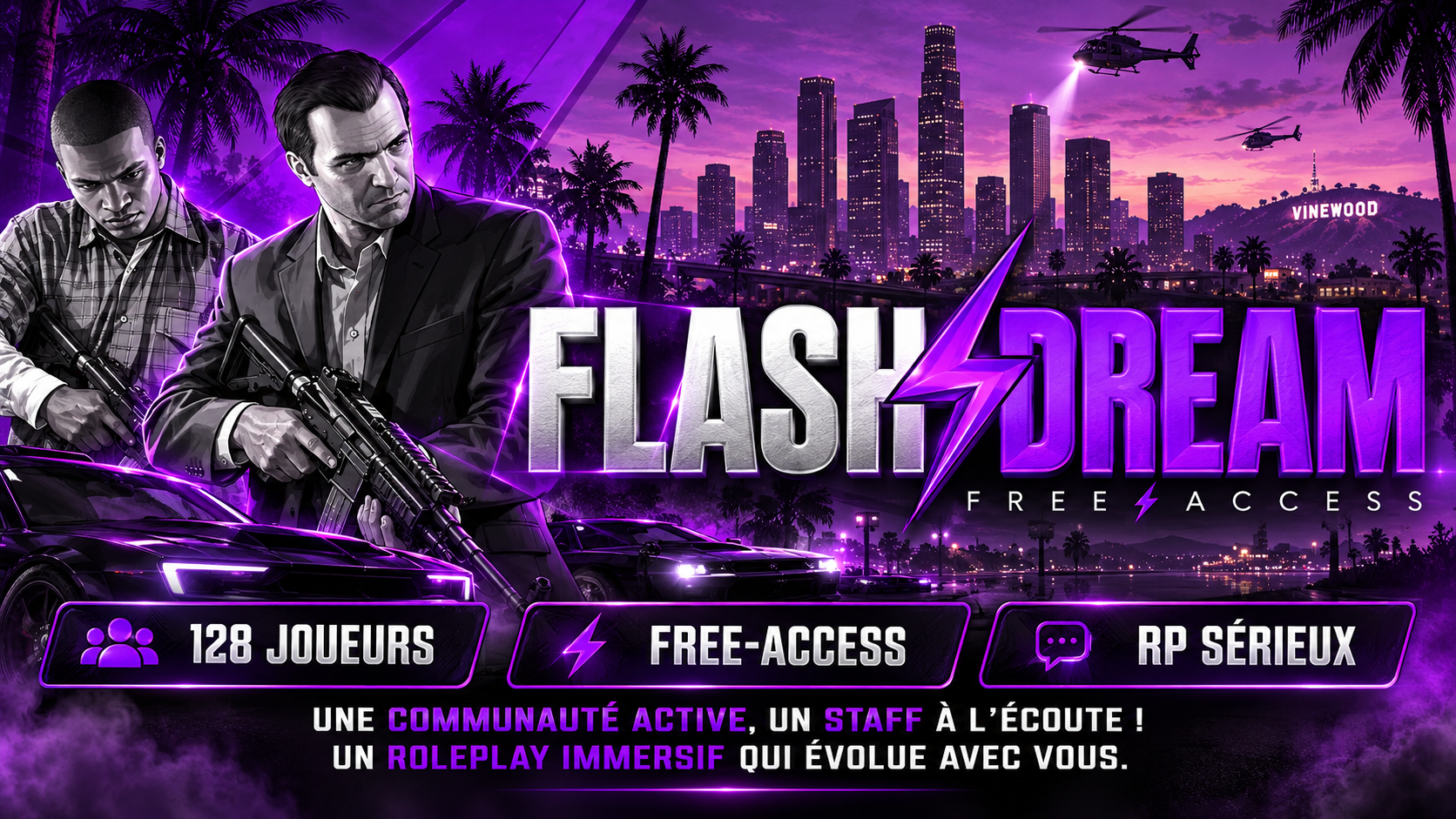 FlashDream Free-Access  - Serveur GTA