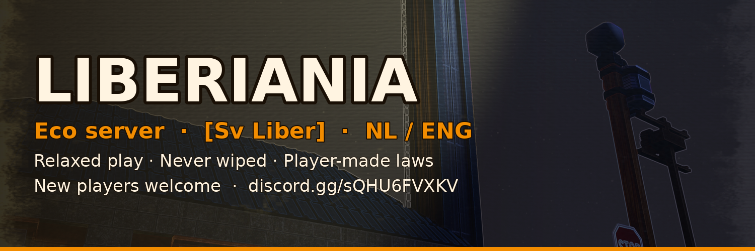 Liberiania [Sv Liber] | NL/ENG | Relaxed play | No Wipe - Eco Server