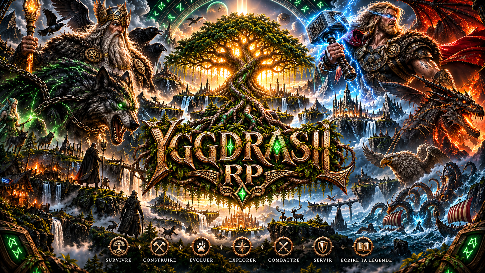 Yggdrasil Fantastique RP - Serveur GTA