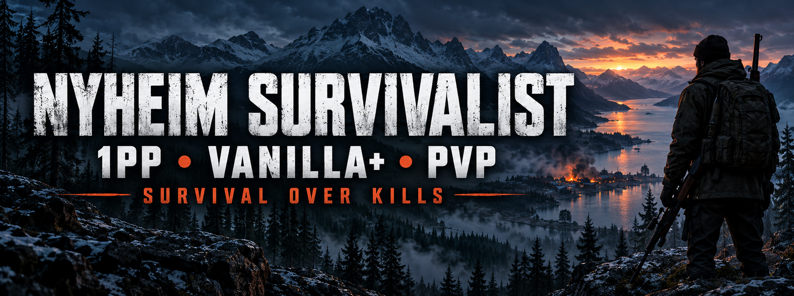 Norge DayZ - Nyheim Survivalist - PvP - Dayz Server