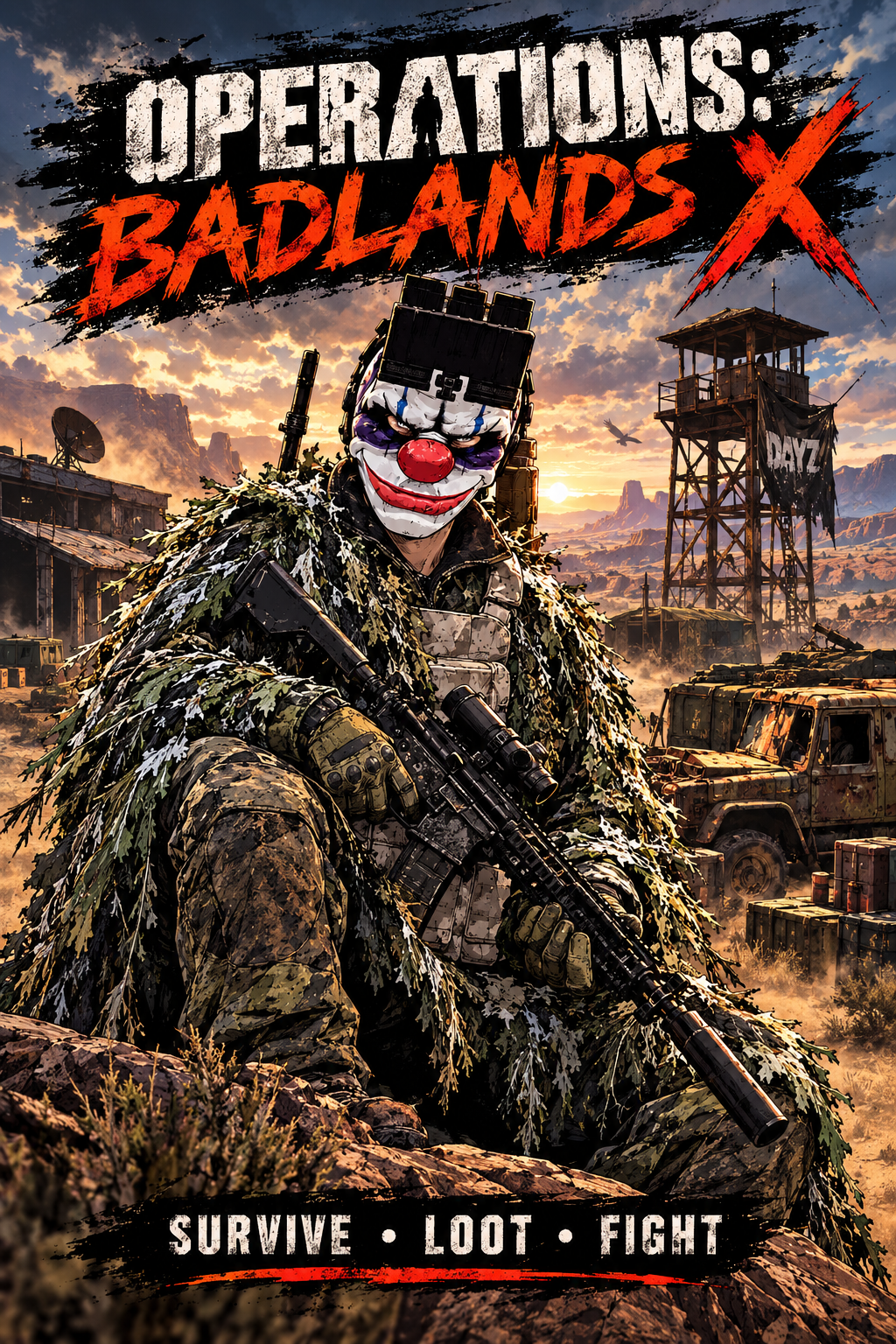 Operations Badlands X | PvE ou RP | - Serveur Dayz