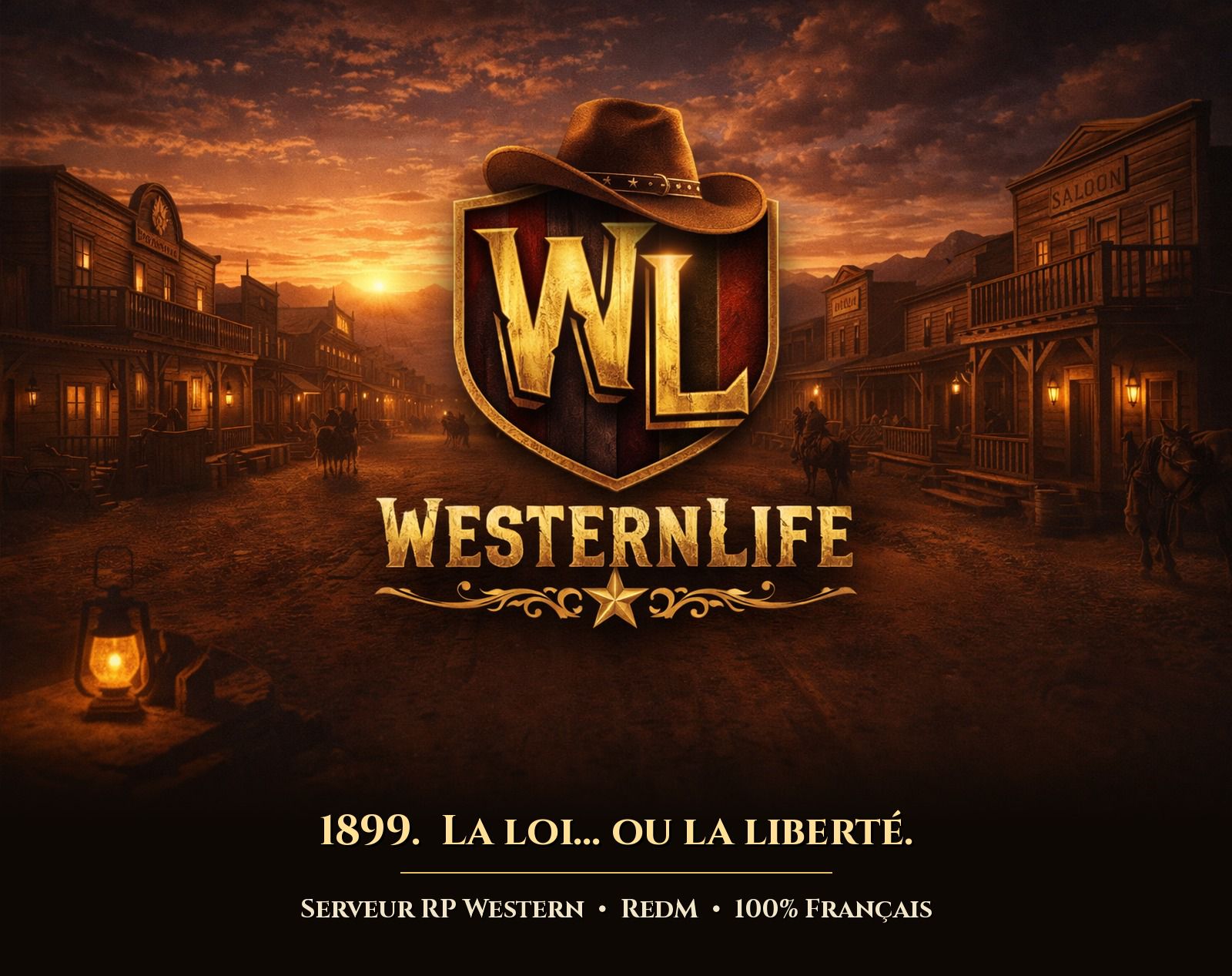 🤠 WESTERN LIFE — Serveur RP Western sur RedM 🐎 - Serveur Red Dead Redemption 2