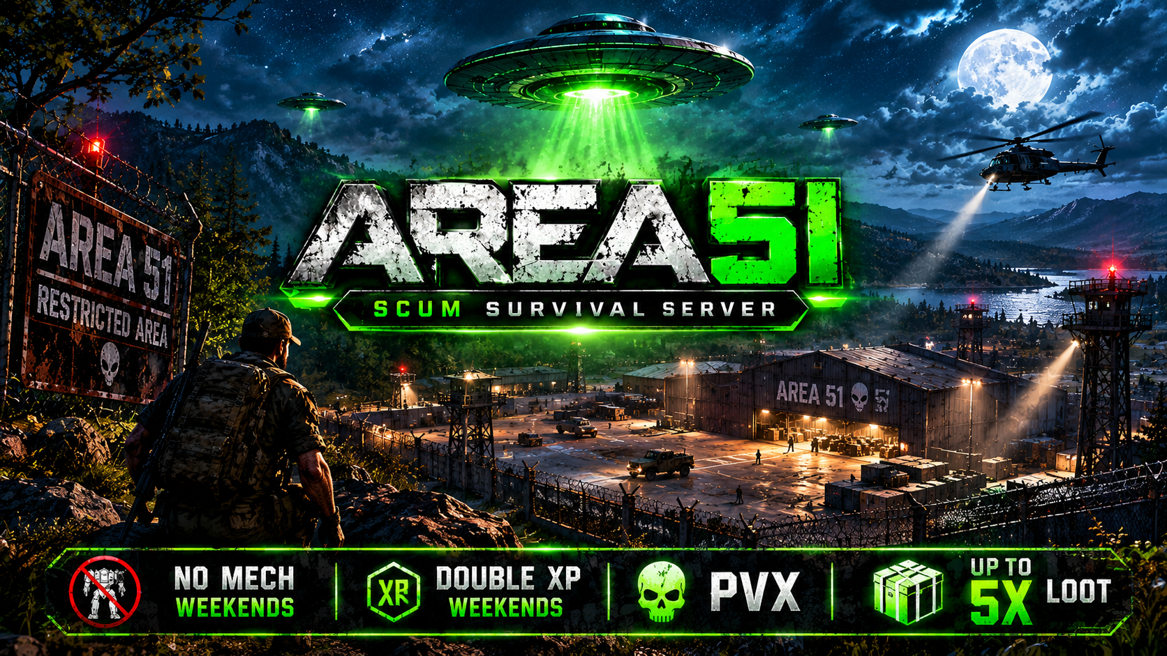 AREA 51 - Scum Server