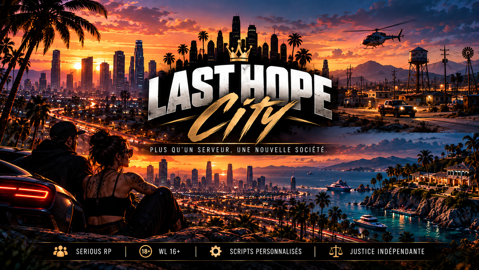 Last Hope City  - Serveur GTA