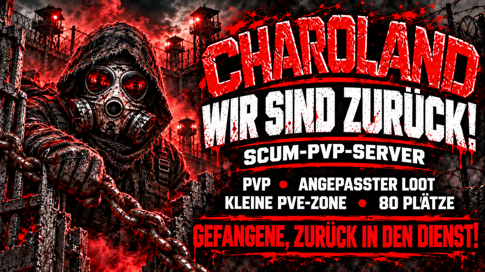 CHAROLAND PVP•PVE Loot modé - Server Scum