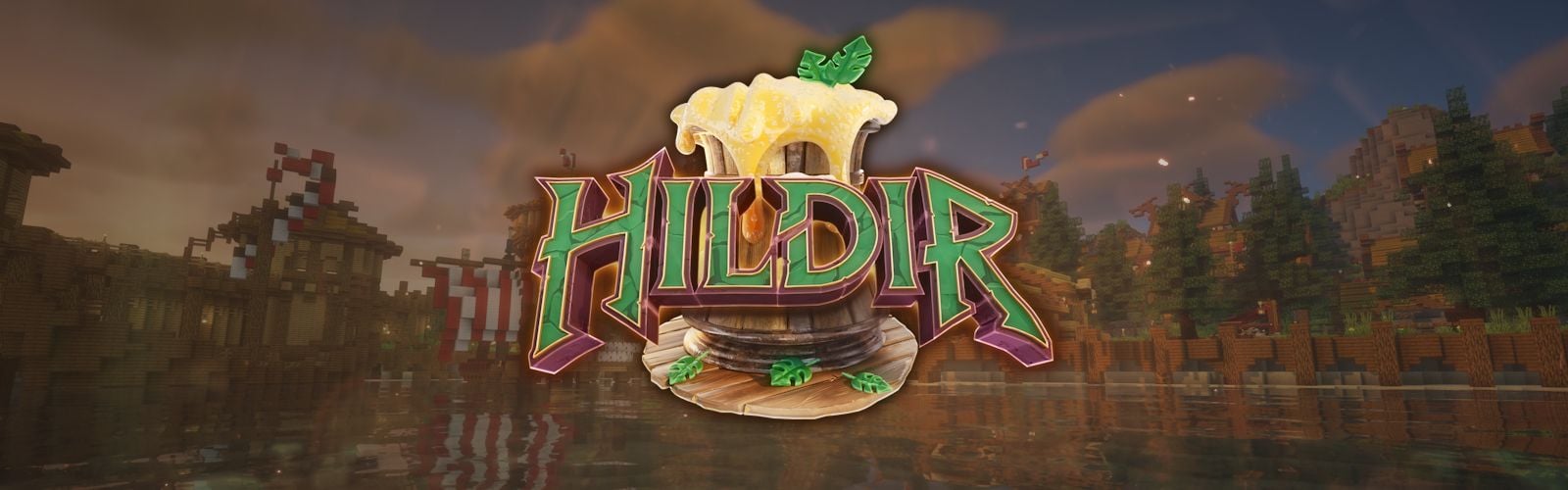 Hildir 🔥 SkyBlock Viking 100% Farm2Win - Serveur Minecraft