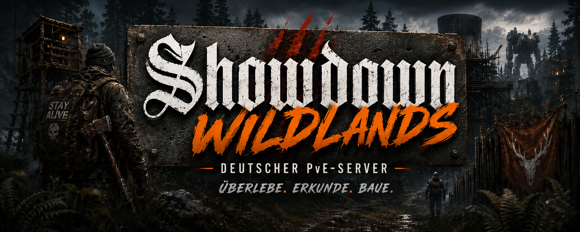 [GER] Showdown Wildlands - PvE Events Quests Anfängerfreundlich - Server Scum