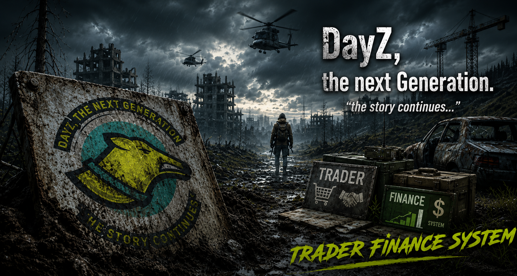1: [GER/ENG]DZNG [EXPANDED|PVP|TRADER|HELI|AIRDROP|SAFEBASE] - Server Dayz