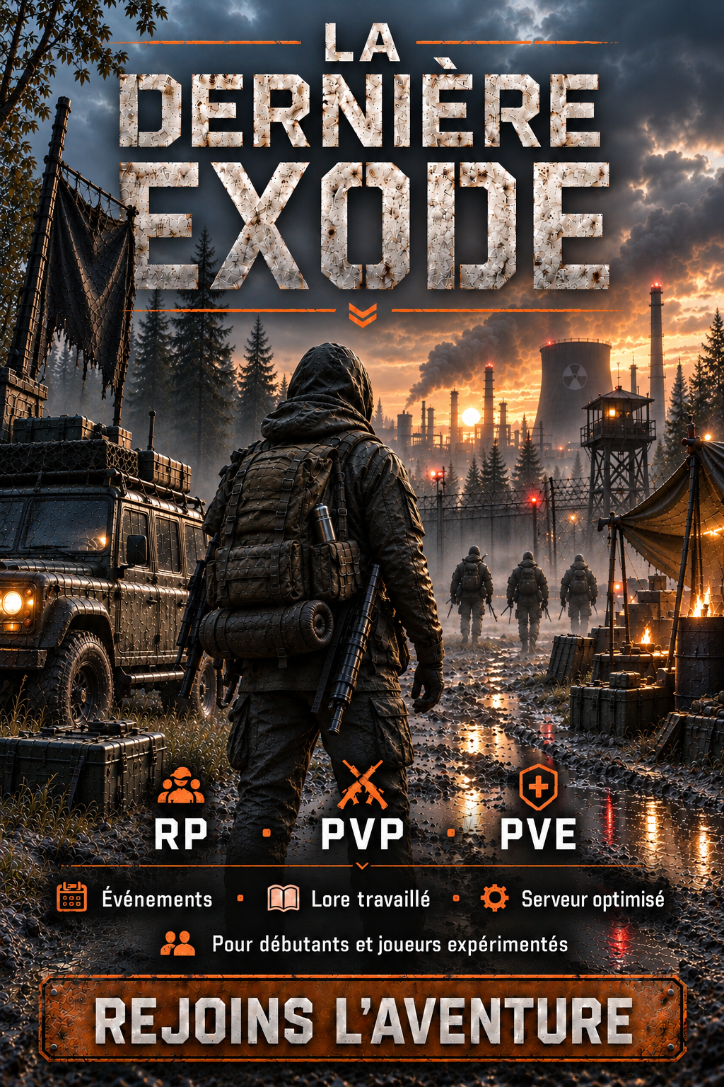 La Dernière Exode | RP - Serveur Dayz