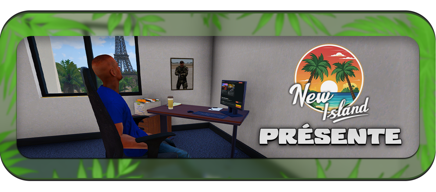 [FR] New Island 1.0 | EN DÉVELOPPEMENT ! - Serveur Arma 3