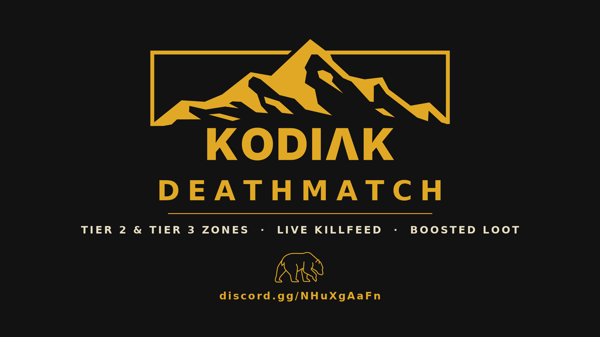 KODIAK – DEATHMATCH  - Serveur Dayz