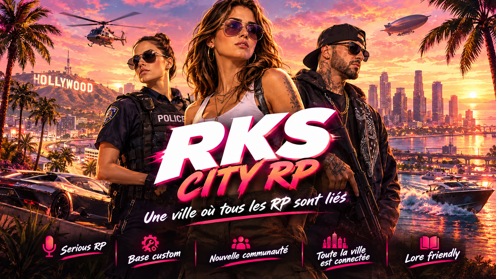 RKS City RP - Serveur GTA