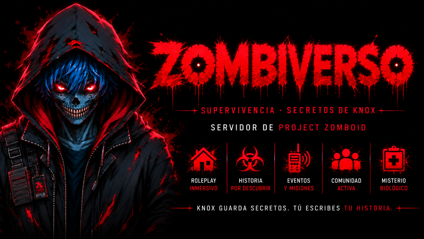Zombiverso Roleplay ESP/LATAM - Servidor Project Zomboid