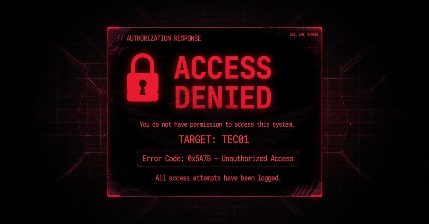 Access Denied - Scum Server