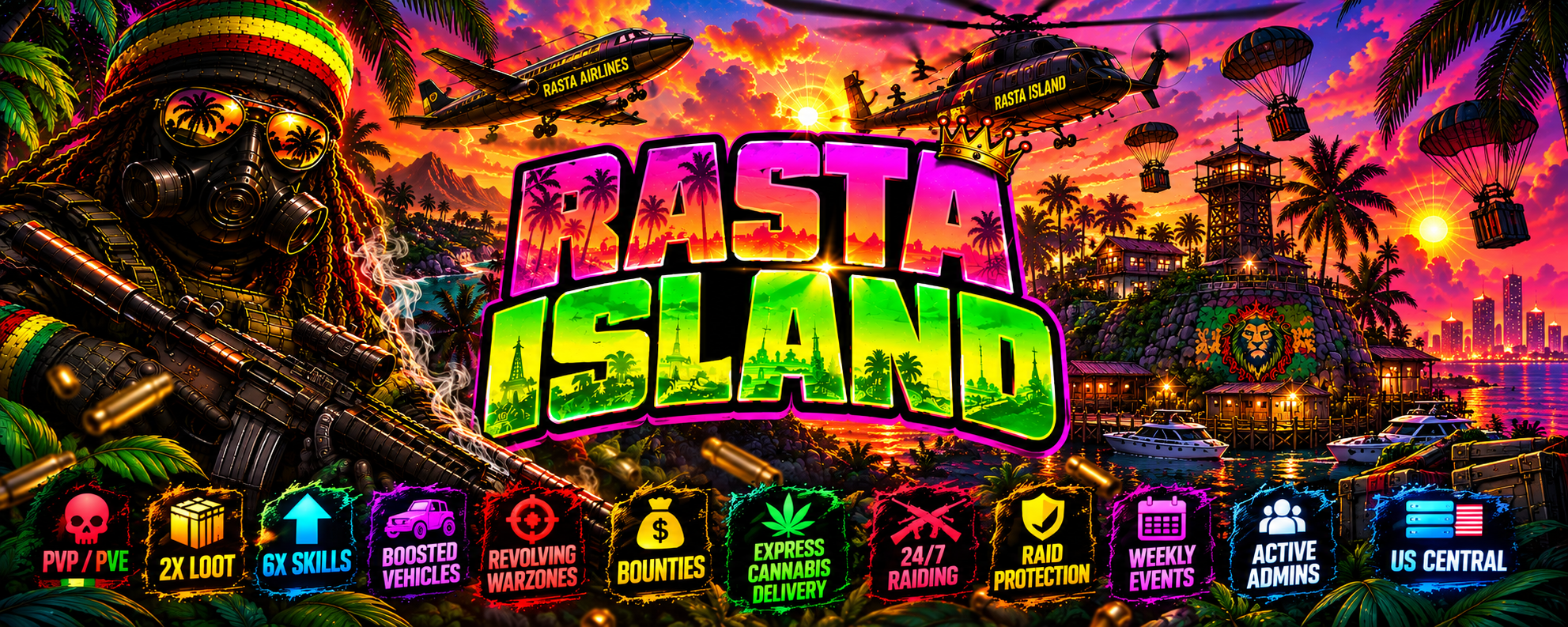 Rasta Island  - Scum Server