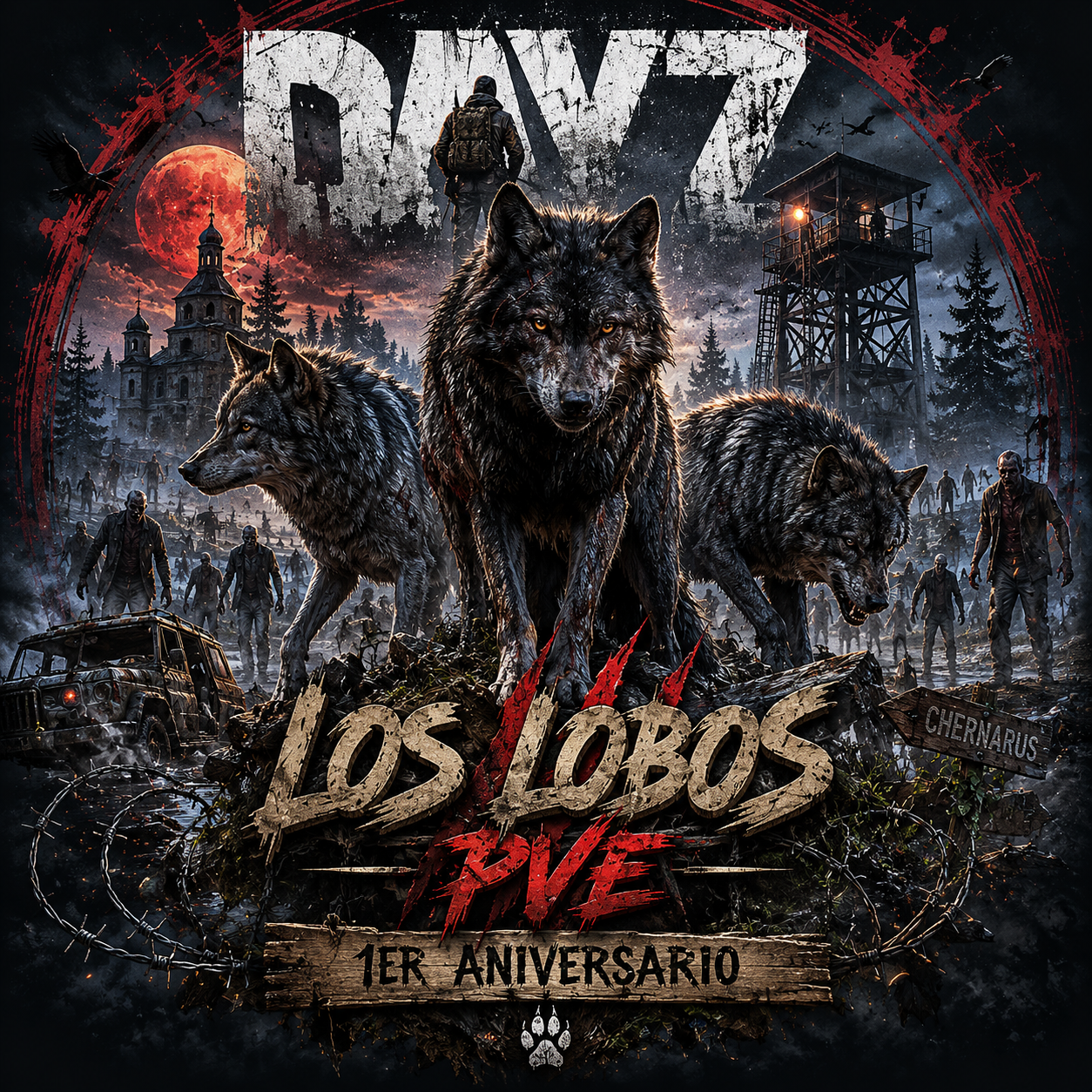 [ESP] Los Lobos | IA - Bases - Trader - Eventos | [PvE] - Servidor Dayz