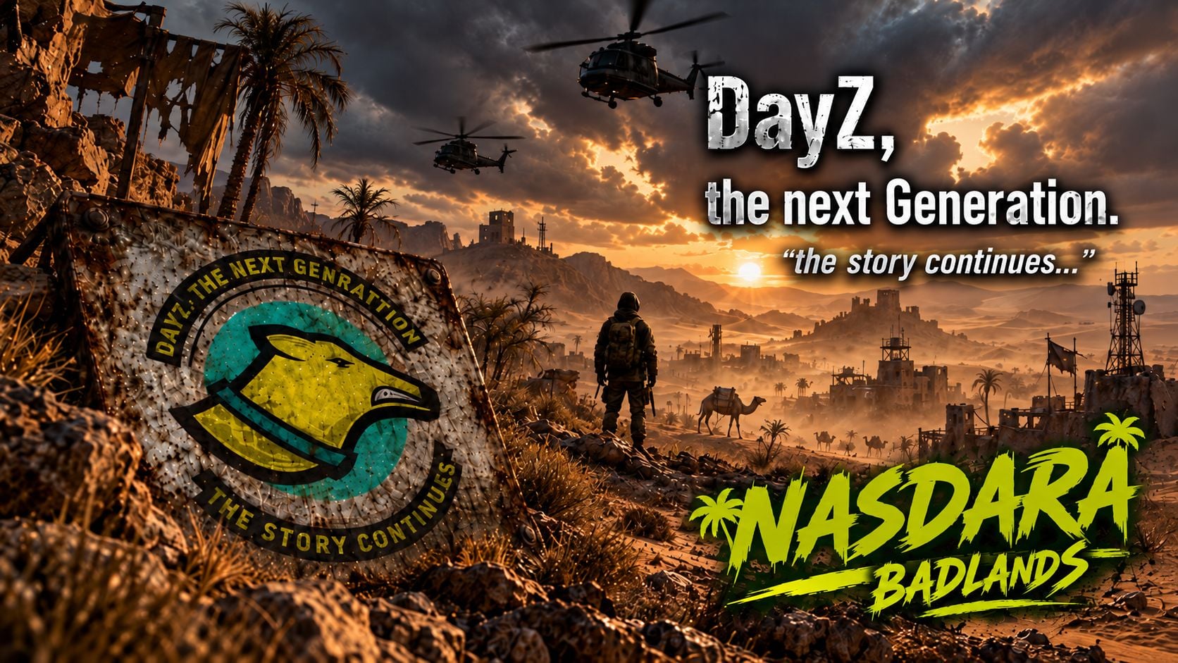 3#: DZNG EXPANDED | NASDARA | BADLANDS |  PVP - Server Dayz