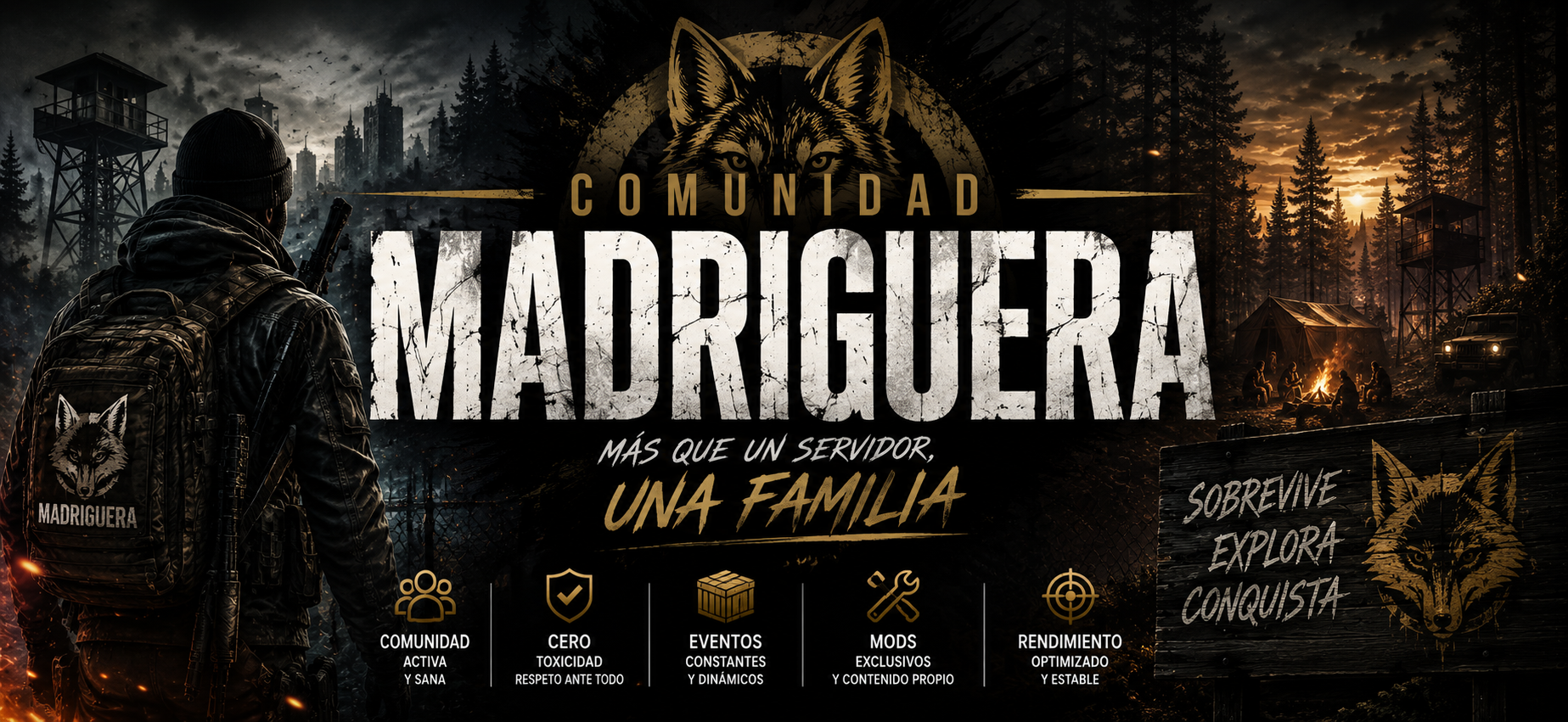 Comunidad Madriguera  - Servidor Dayz