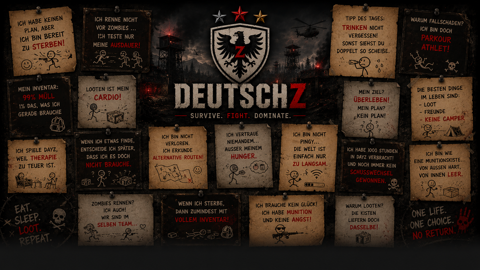 DeutschZ -  GunZ | HeliZ | CarZ | TraderZ - https://discord.gg/FHzZ7BykFk - Server Dayz